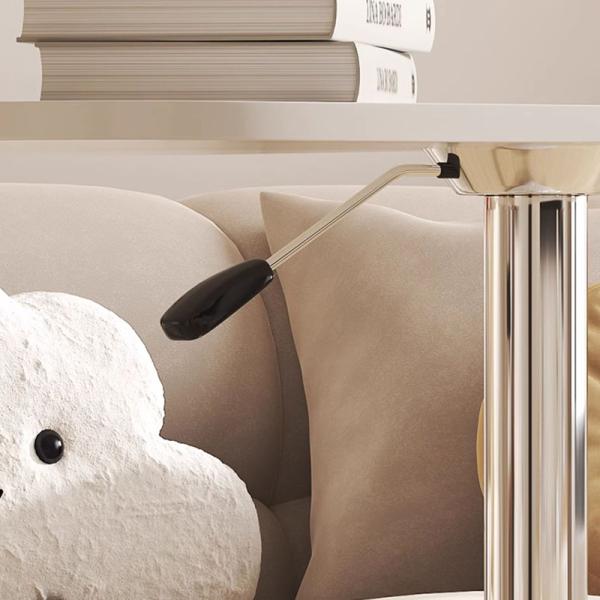 Home Furniture C Shaped End Table for Couch Laptop Lap Desk Adjustable Height Minimalist Bedside Rack Living Room Bedroom