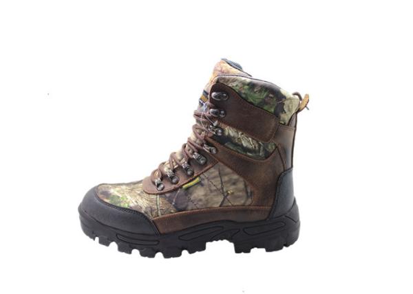 Cowboy Waterproof Hunting Boots , Camouflage 1000 Gram Insulated Hunting Boots For Mens