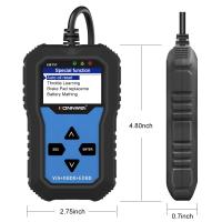 Varredor diagnóstico KW350 do carro completo automotivo portátil do sistema OBD2 EOBD para VAG Audi