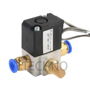 SMC VT307-5G1-01 válvula solenoide a ar SS316 -10 a 50°C sem congelamento