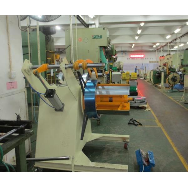 Machine hydraulique d'Uncoiler de charge lourde pour la ligne de alimentation motorisée de presse