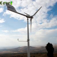 Turbina eólica híbrida de 5 kW de alta potência de baixa velocidade de arranque com controlo de passo