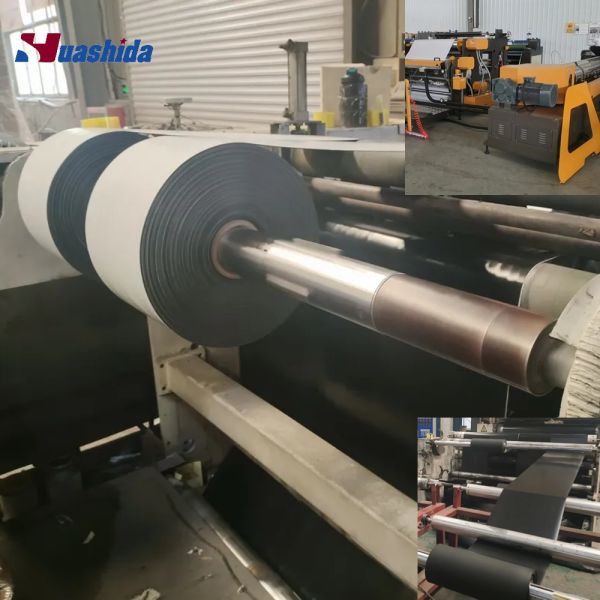 ISO9001:2008 Certified Cold Applied HDPE Anti-Corrosion Tape Manufacturing Machine with 1000mm Max Width for Pipeline Protection