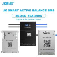 JKBMS Balanço ativo Bms 4S 8S 12S 13S 14S 16S 17S 20S 24S Smart Bms 60A 80A 100A 150A 200A Lifepo4 Bateria Lto Li-Ion