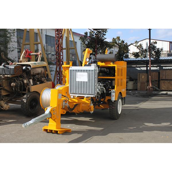 Overhead Line Stringing Equipment Hydraulic Puller Cable Pulling Machine