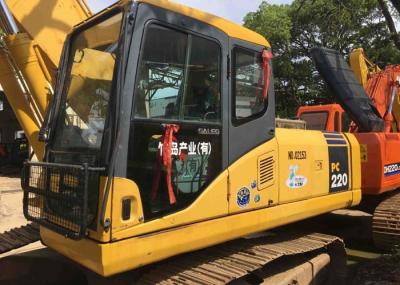 2012 anos usaram a máquina escavadora PC220-7 de KOMATSU, máquina escavadora hidráulica de KOMATSU da segunda mão