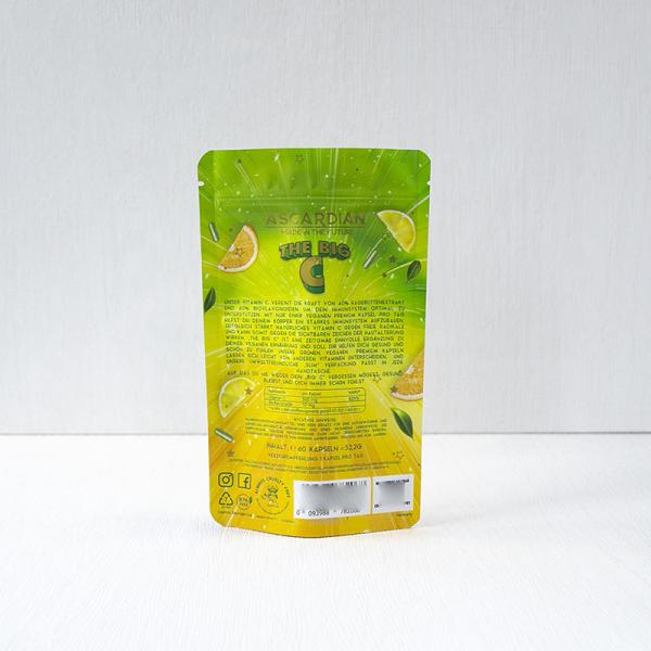 Bolsas de plástico Ziplock personalizadas em grande quantidade Bolsas de plástico Matte Stand Up Pouch Folha de alumínio Mylar Bag
