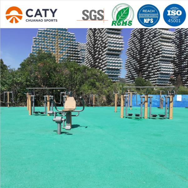 Colorful Non Toxic Rubber Granules Flooring EPDM Rubber Granules Shock Absorption