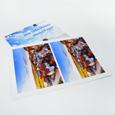 240 papel revestido moldado lustroso da foto do grama A4