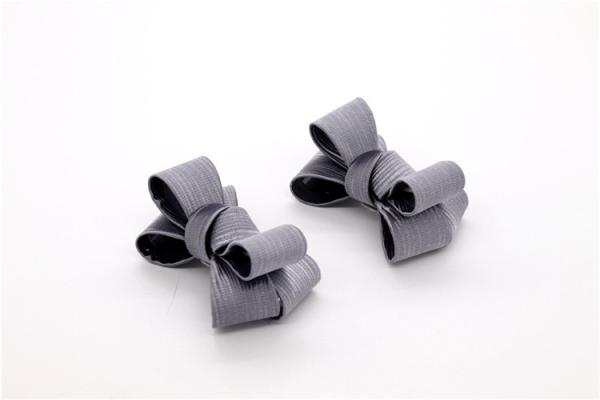 Ribbon coloured bow-tied shoe flower,Handmade footwear ornaments and flower Thread ribbon Beige ,white,black,red ,blue