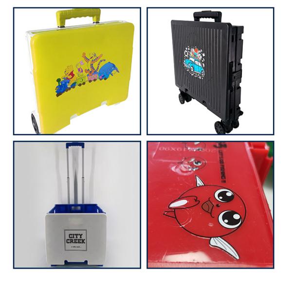 Ручные тележки складная тележка с пластиковым колесом из ПВХ