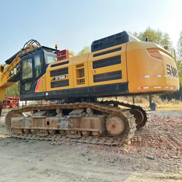 SANY750H Excavator with ISUZU Engine and 4.2 m3 Bucket Capacity Made in 2021 Year Model