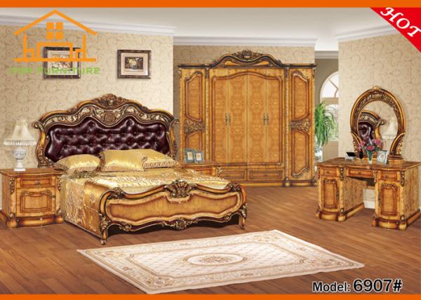 latest shanghai paint wooden antique leather bedroom furniture designs cheap queen size bed sets on sale