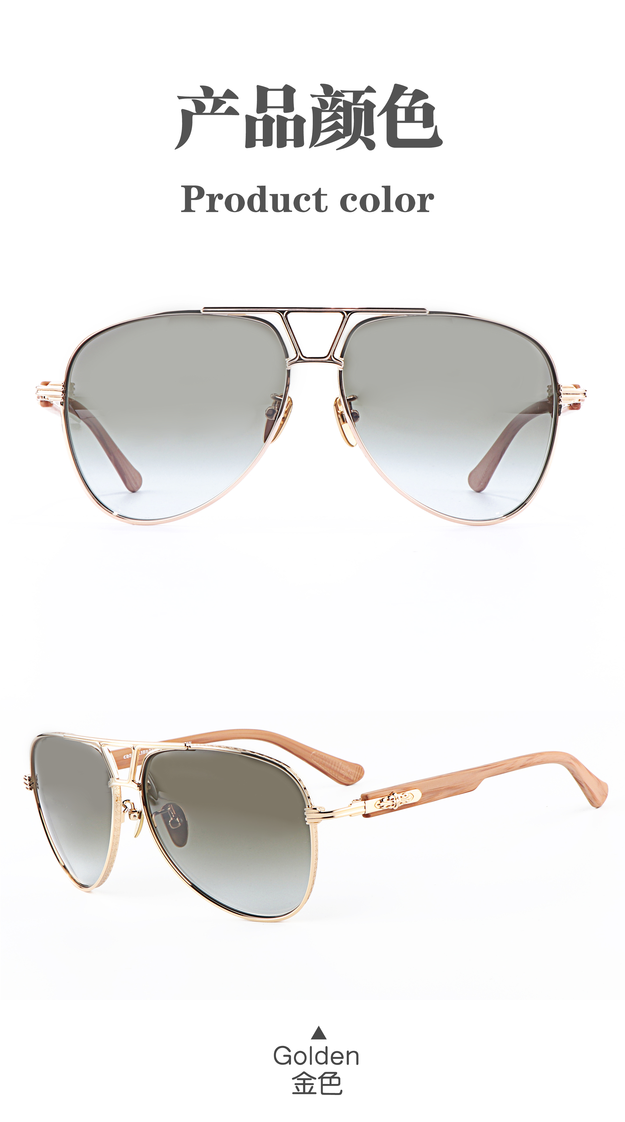 Cool Titanium New Funny 2025 Wholesale Custom logo Comfortable Frame Vintage pilot Men Sunglasses Designer Women Luxury Brand