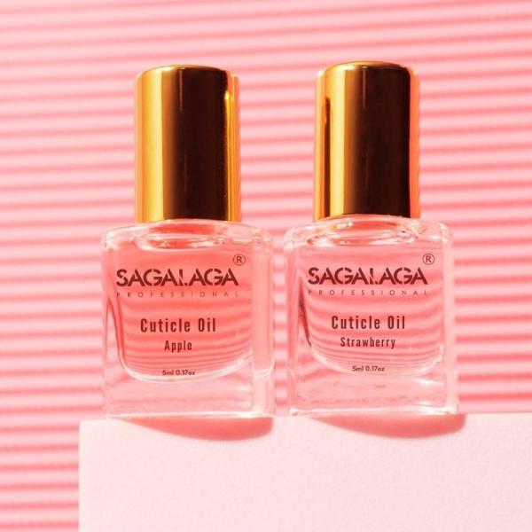 Custom Own Logo Cuticle Oil for Manicure and Pedicure 5ML Travel Mini Nail Revitalizer Oil Healthy Formulate Christmas Gift