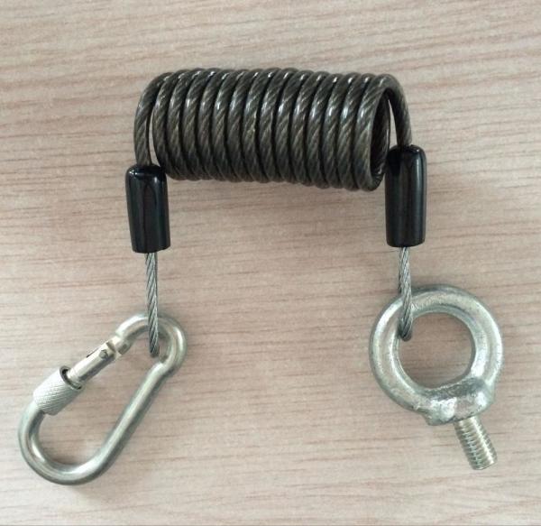 3.5 mm Sling de câble en acier enduit en PVC pour armoires électriques