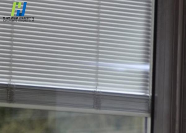 Decorative Bathroom Internal Blinds Glass Tempered Blinds Between Glass