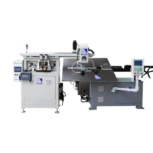 Three Axes 2D Wire Bending Machine High Speed For Hard Spring Steel 1 - 3 Mm