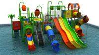 Children'S Medium Water Slide LLDPE Anti UV Static Customized
