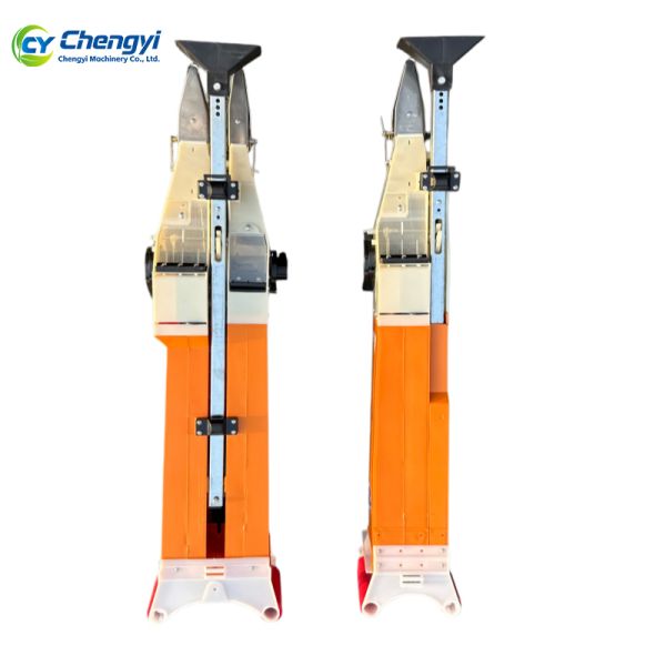 Iron Manual Seeder Machine With Fertilizing Hand Push Planter Durable Farming Equipment
