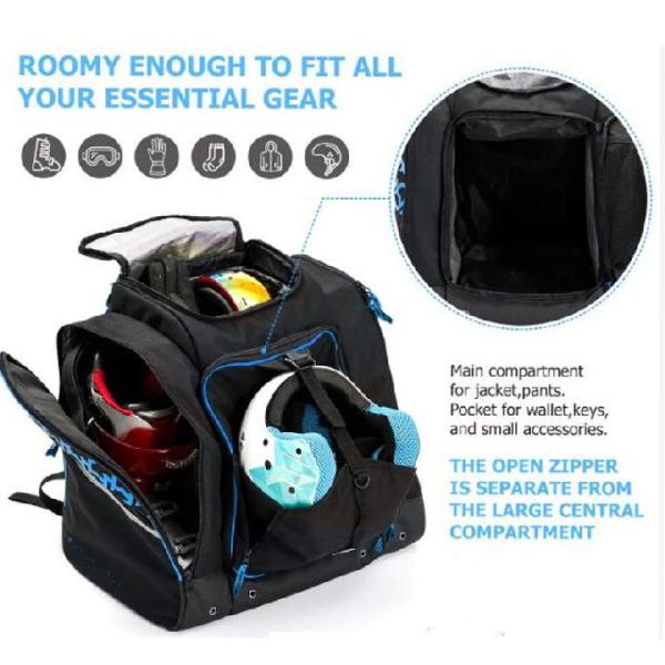 Водоустойчивый рюкзак ботинка сноуборда сумок сноуборда лыжи с вентиляционным отверстием