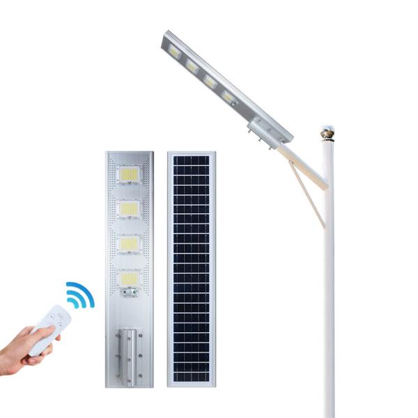 Stand Alone 100W 120W 150W 200W 300W Smart Outdoor Lamparas Solares Led Integrated All In One LED Solar Street Light