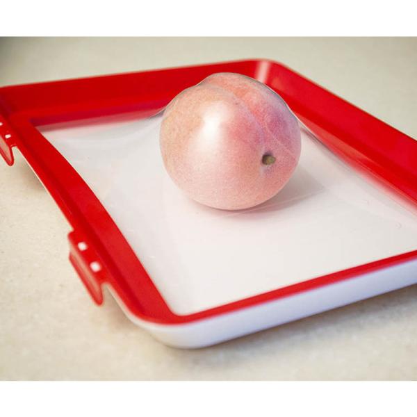 Keep Fresh Plastic Red Preservation Kitchen Items Food Storage Container Clever Tray