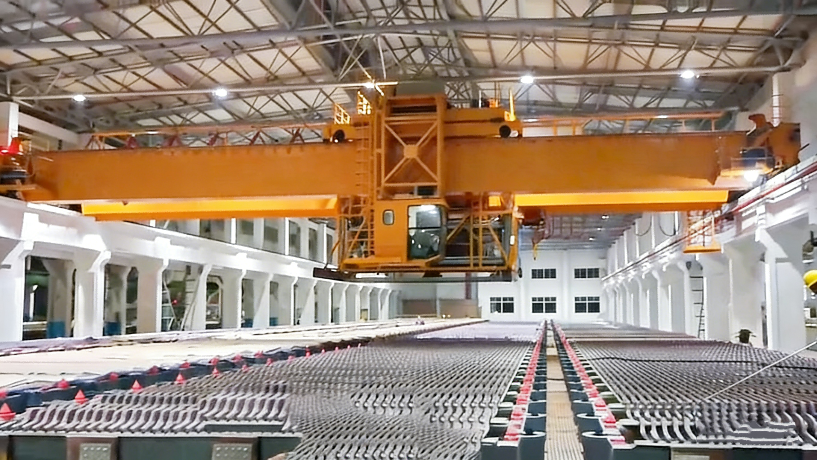 Durable Multifunctional Electrolytic Copper Overhead Crane for Smelting & Electrorefining Workshop