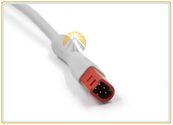 Datascope Passport V Pressure Transducer Cable , TPU 5 Pin Medical Cable