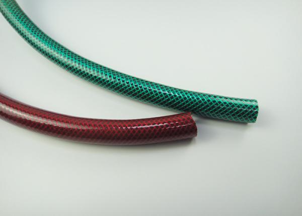 Plastic Fiber Braided Reinforced Pvc Flexible Hose Garden Irrigation Pipe Eco Friendly