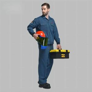 Electrical Engineer Safety Work Uniforms with Inherently Flame Retardant Fabric