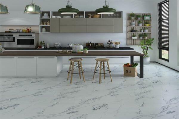 6mm SPC Floor Tiles Nature Spc Core Luxury Vinyl Flooring White Oak
