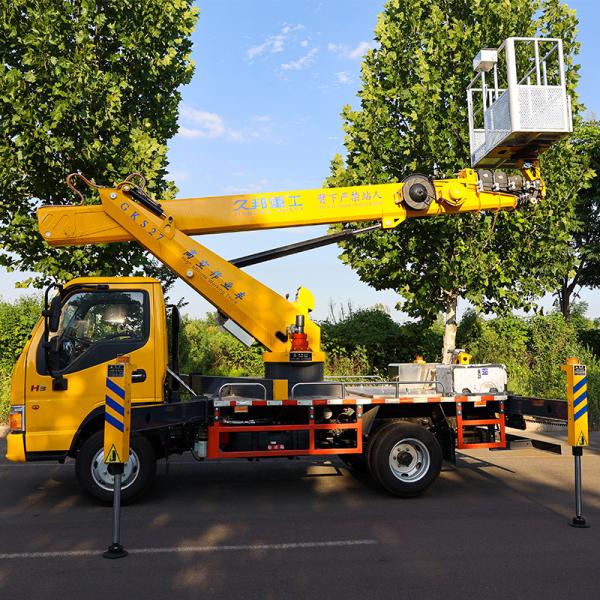 27m aerial work platform hydraulic lift platform truck price