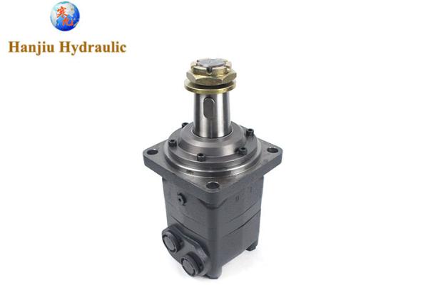 Hydraulic Motor MV400K OMV400 BMV400 Square Mount 4 Bolts Ø60 Tapered 1/10 With G1 Manifold Ports