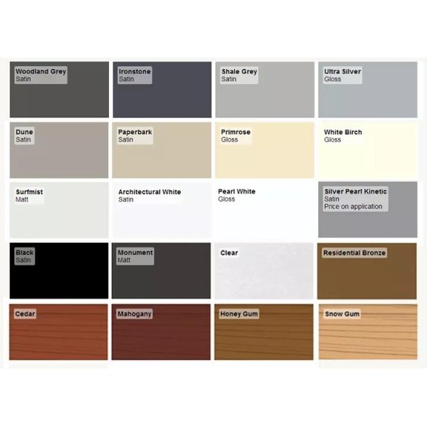 AS 3715 1.5mm Aluminum Horizontal Sliding Windows