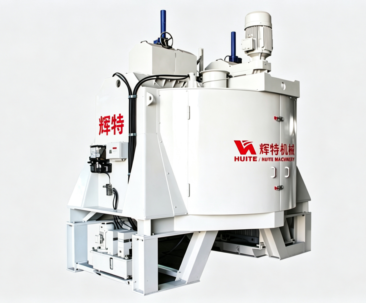 High Capacity Muller Mixer Complete Stirring Equipment 1500-2000kg