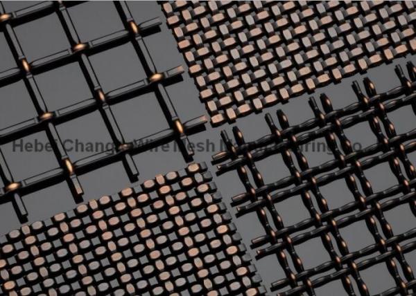 72A High Carbon Steel 3mm 4mm 5mm Crimped Wire Screen Mesh