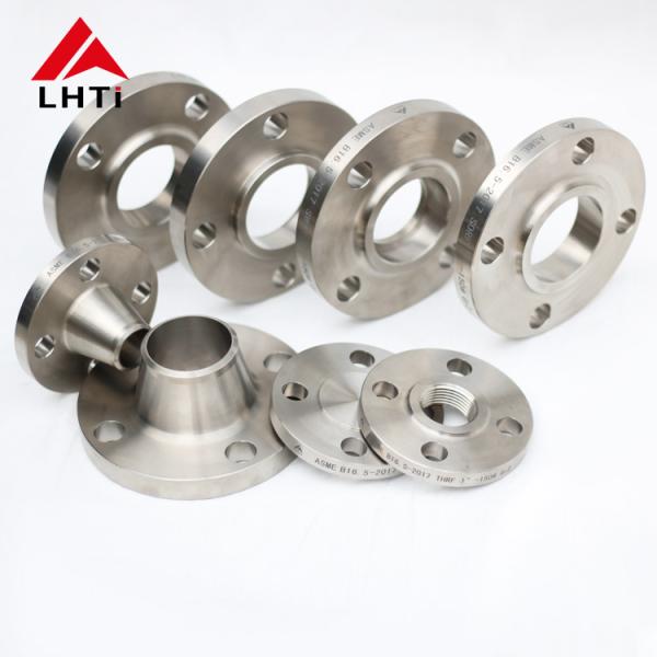 Gr2 Gr7 Gr12 Titanium Pipe Flange Long Nozzle Weld Neck Flange