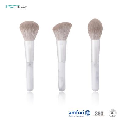 ISO9001 escova sintética de alumínio da composição do cabelo das virolas 3pcs