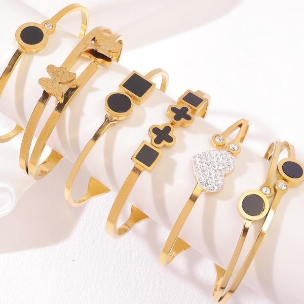 18K Gold Stainless Steel Women's Bracelet