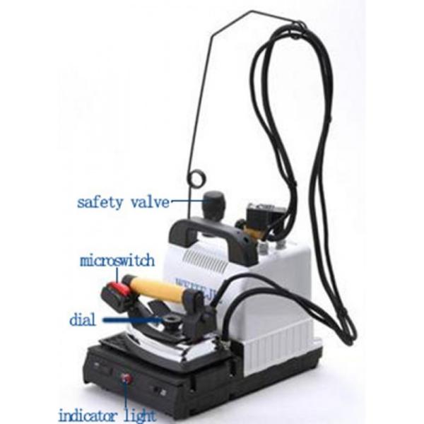 Station repassante de vapeur de fer professionnel industriel électrique de fer avec le réservoir 1000W (d'acier inoxydable de chaudière de fer volt 220V