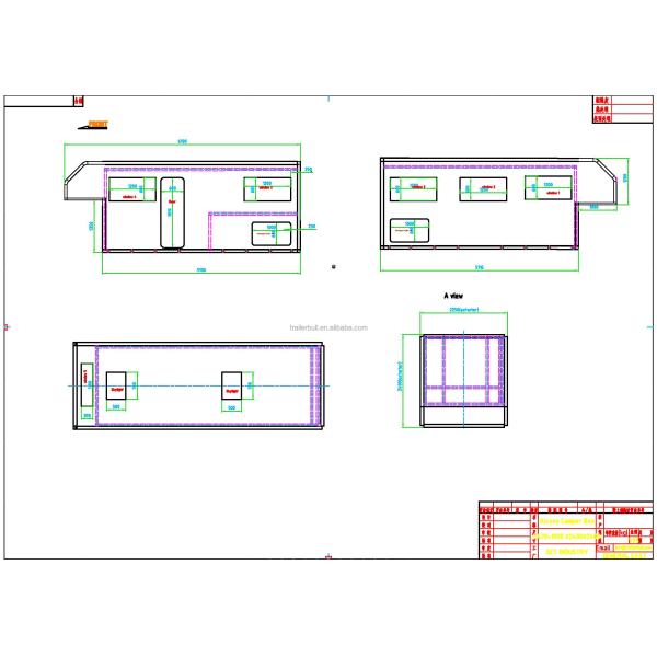Настраиваемая 20 футовая автомобильная кабина для автомобилей для экспедиций и прицепов для RV