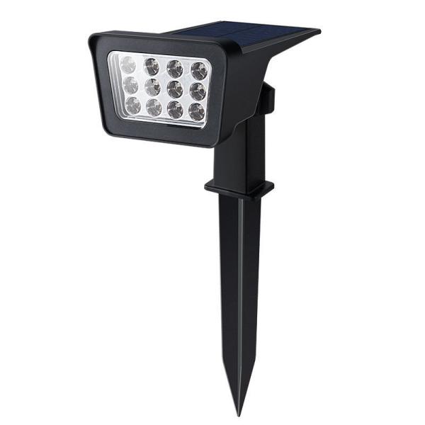 5000K Color Temperature Solar Bollard Spot Lights for Perfect Outdoor Garden Design
