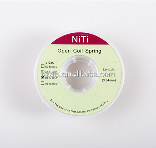 Orthodontic Stainless Steel Bull Braces Loop Wire For Teeth Alignment And Dental Retention