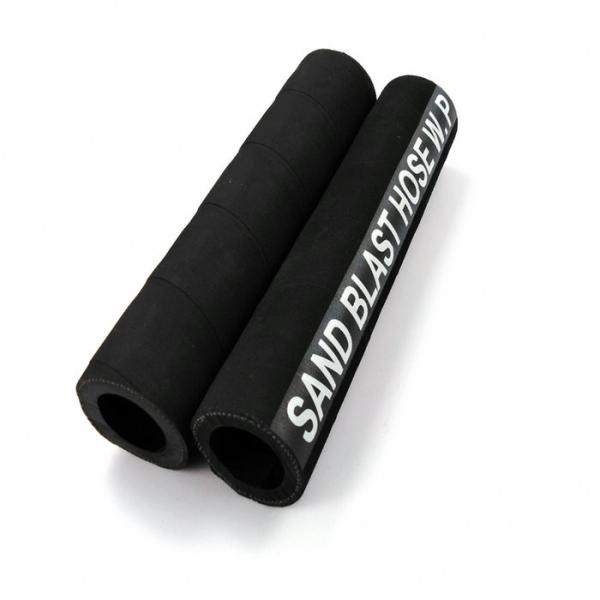 Industrial Rubber Sand Blast Hose , Sandblasting Hose Abrasion Resistant