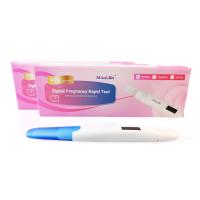 milieu du courant de détection de Kit Pregnancy HCG d'essai de hCG de 510k ANVISA Digital avec le résultat précis