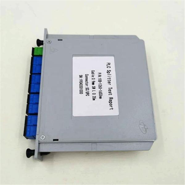 Inserted Type Fiber Optic Splitter 1*8 1*4 1*16 1*32 1*6 Low Additional Loss