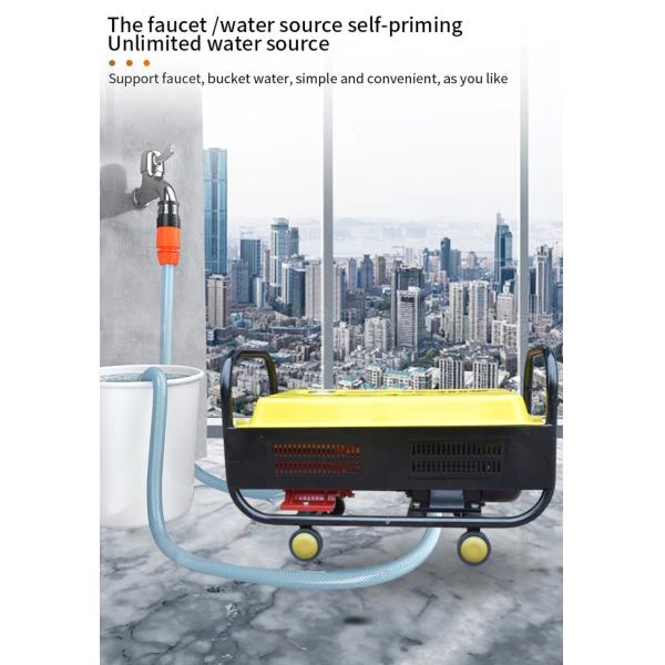 Домашнее хозяйство на открытом воздухе Многофункциональная уборка сельскохозяйственных инструментов Животноводство животноводство Желтая машина для чистки крышек