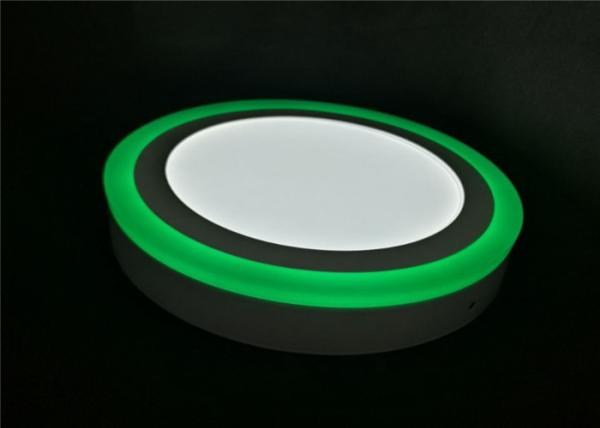 18W+6W Eco-friendly Led Round New Concept Surface Mounting  Ceiling Panel Light