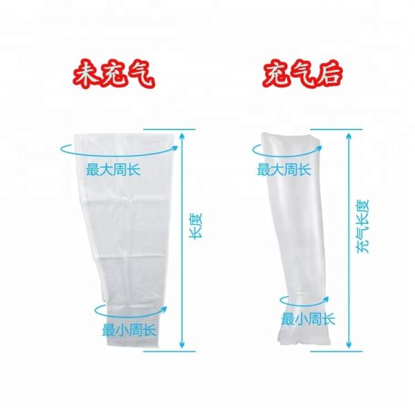 PVC Inflatable First Aid Air Splints 6-Piece Set for Travel Emergency